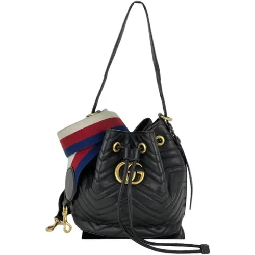 Pre-owned Leather gucci-bags , female, Sizes: ONE SIZE - Gucci Vintage - Modalova