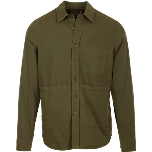 Military Shirts , male, Sizes: M - Aspesi - Modalova