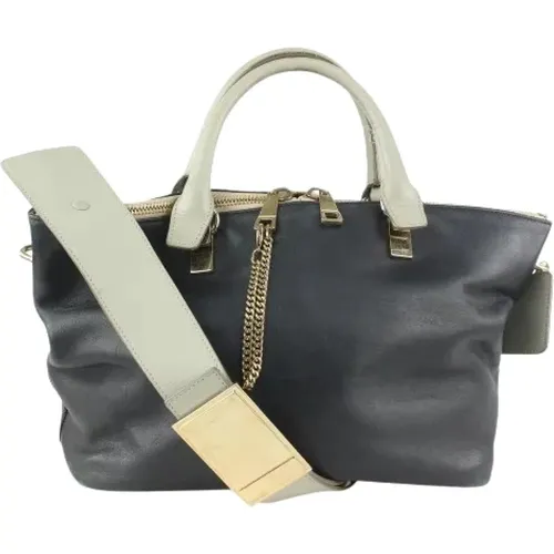 Pre-owned Tote Bags, female, , Size: ONE SIZE Pre-owned Leather totes - Chloé Pre-owned - Modalova