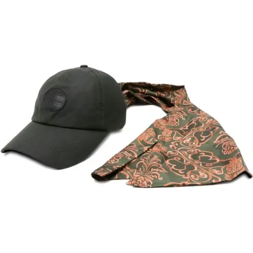 Caps, female, , Size: ONE SIZE Baseball Cap with Scarf - Barbour - Modalova
