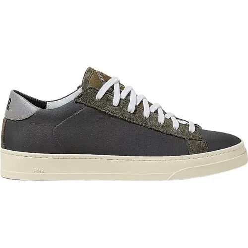 Grau Grüne Sneakers Jackbl Stil , Herren, Größe: 41 EU - P448 - Modalova