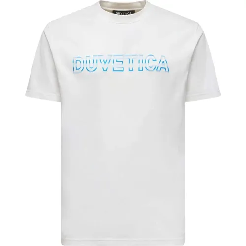 Alissotoe Crewneck T-Shirt für Männer , Herren, Größe: M - duvetica - Modalova