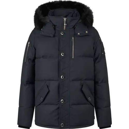 Iconic 3Q Navy Parka Jacke - Moose Knuckles - Modalova