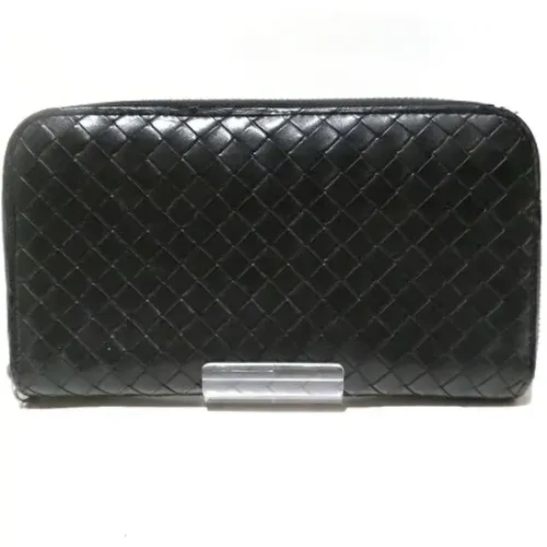 Pre-owned Wallets, male, , Size: ONE SIZE Pre-owned Leather wallets - Bottega Veneta Vintage - Modalova