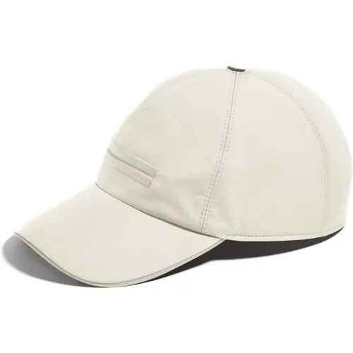 Caps, male, , Size: M Black Technical Baseball Cap - Ermenegildo Zegna - Modalova