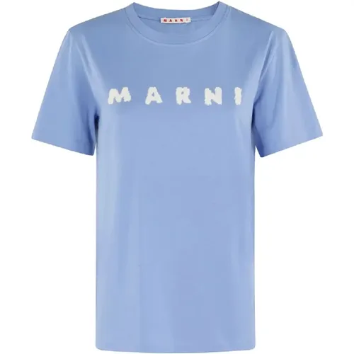 T-Shirts, female, , Size: S Women's T-Shirt & Polo Collection - Marni - Modalova