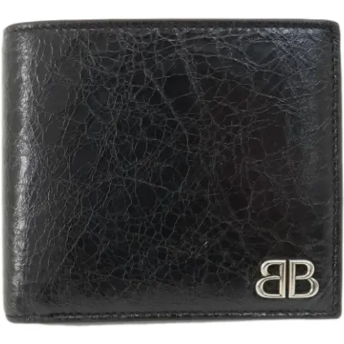 Pre-owned Wallets, female, , Size: ONE SIZE Pre-owned Leather wallets - Balenciaga Vintage - Modalova