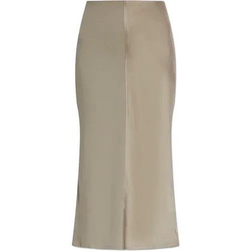 Midi Skirts, female, , Size: M Skirt with stitching - Ami Paris - Modalova