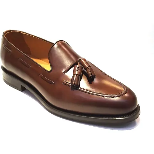 Vegan Leather Tassel Loafers Men , male, Sizes: 6 1/2 UK - Berwick - Modalova