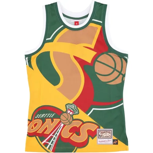 Sportswear, male, , Size: L Seattle Supersonics NBA Tank Top - Mitchell & Ness - Modalova