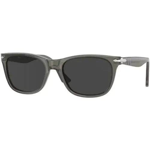 Grey Frame Stylish Sunglasses , unisex, Sizes: 57 MM - Persol - Modalova