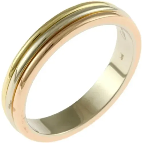 Pre-owned Jewellery, female, , Size: ONE SIZE Pre-owned Gold rings - Cartier Vintage - Modalova