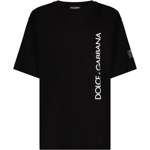 T-Shirts , male, Sizes: XL, S, XS, M, L, 3XL, 2XL - Dolce & Gabbana - Modalova