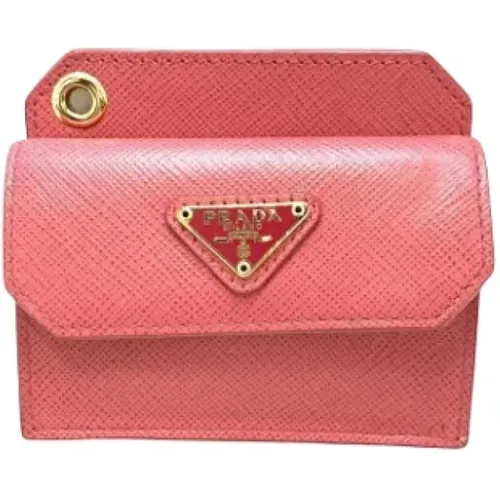 Pre-owned Wallets, female, , Size: ONE SIZE Pre-owned Leather wallets - Prada Vintage - Modalova