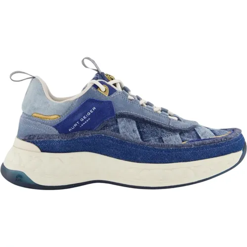 Kensington Sneaker Blau Jeans - Kurt Geiger - Modalova