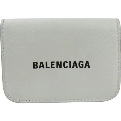 Pre-owned Wallets, unisex, , Size: ONE SIZE Pre-owned Leather wallets - Balenciaga Vintage - Modalova