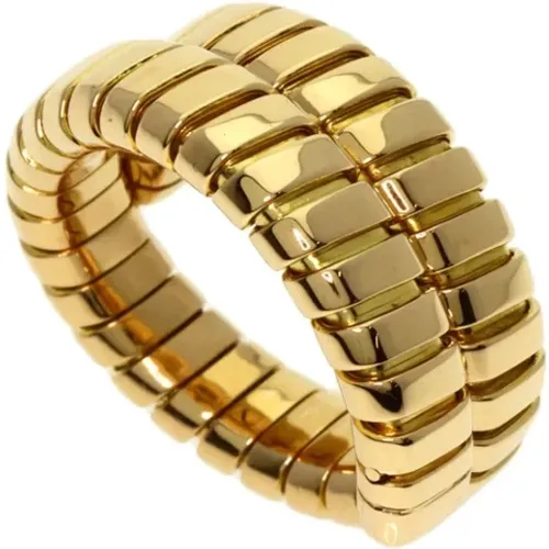 Pre-owned Gold rings , female, Sizes: ONE SIZE - Bvlgari Vintage - Modalova