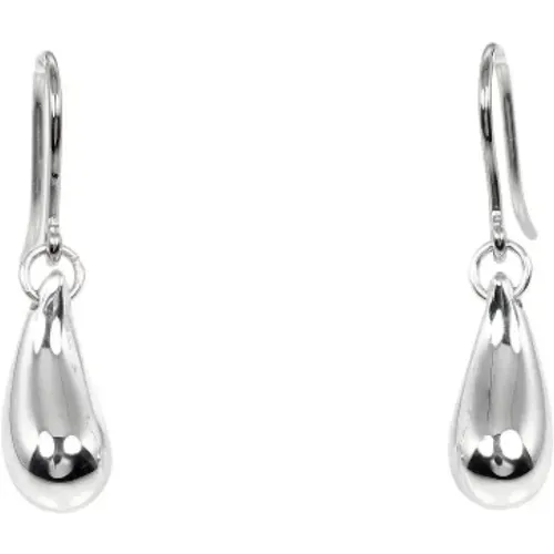 Pre-owned Jewellery, female, , Size: ONE SIZE Pre-owned Silver earrings - Tiffany & Co. Pre-owned - Modalova