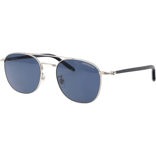 Stylish Sunglasses Mb0271S , male, Sizes: 54 MM - Montblanc - Modalova