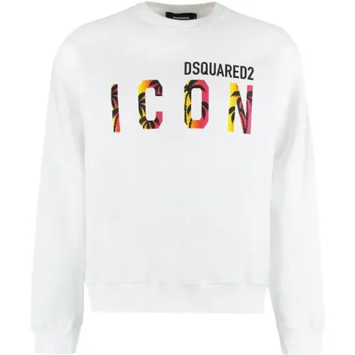 Sweatshirts, male, , Size: 2XL Stylish Sweatshirt - Dsquared2 - Modalova