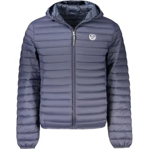 Winter Jackets, male, , Size: 2XL Polyester Men's Padded Jacket - North Sails - Modalova
