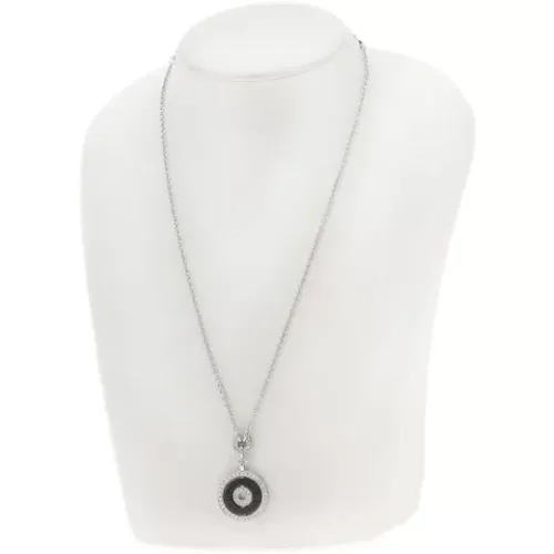 Pre-owned Jewellery, female, , Size: ONE SIZE Pre-owned White Gold necklaces - Bvlgari Vintage - Modalova