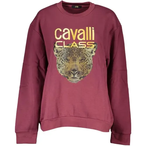 Sweatshirts , Damen, Größe: M - Cavalli Class - Modalova