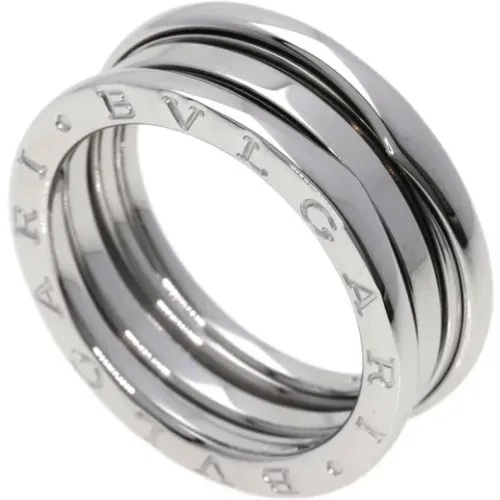 Pre-owned Jewellery, female, , Size: ONE SIZE Pre-owned White Gold rings - Bvlgari Vintage - Modalova