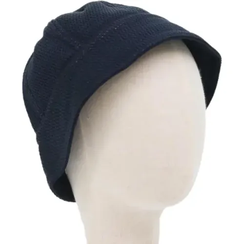 Pre-owned Accessories, female, , Size: ONE SIZE Pre-owned Cotton hats - Chanel Vintage - Modalova