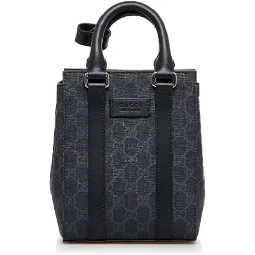 Pre-owned Tote Bags, female, , Size: ONE SIZE Pre-owned Leather totes - Gucci Vintage - Modalova