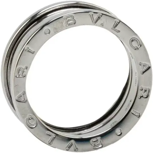 Pre-owned Jewellery, female, , Size: ONE SIZE Pre-owned White Gold rings - Bvlgari Vintage - Modalova