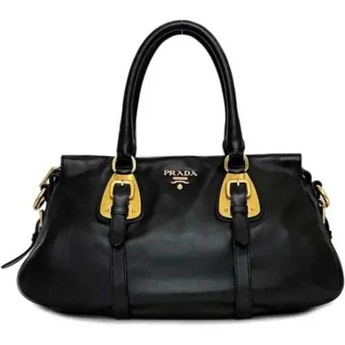 Pre-owned Leather prada-bags , female, Sizes: ONE SIZE - Prada Vintage - Modalova