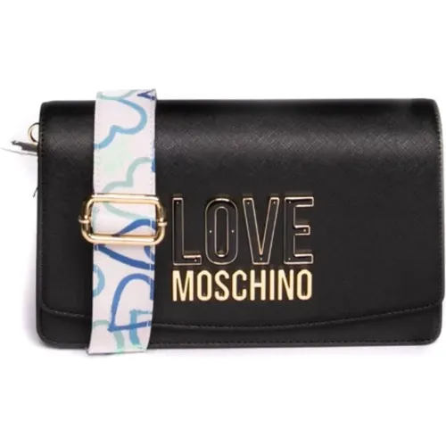 Cross Body Bags, female, , Size: ONE SIZE Stylish PU Bag - Love Moschino - Modalova