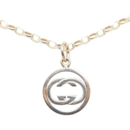 Pre-owned Jewellery, female, , Size: ONE SIZE Pre-owned Metal necklaces - Gucci Vintage - Modalova