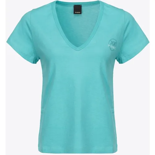 T-shirts and Polos , female, Sizes: XS, S - pinko - Modalova