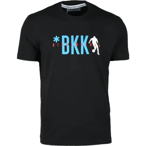 Baumwoll Elasthan T-shirt , Herren, Größe: S - Bikkembergs - Modalova