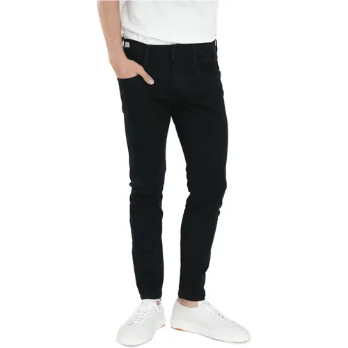 Elegante Slim-Fit Jeans , Herren, Größe: W36 - Replay - Modalova