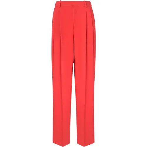 Straight Trousers, female, , Size: S Passion Pants - Elisabetta Franchi - Modalova