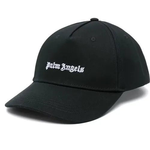 Caps, male, , Size: ONE SIZE Classic Logo Cap - Palm Angels - Modalova