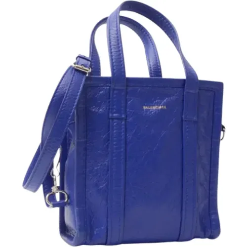 Pre-owned Tote Bags, female, , Size: ONE SIZE Pre-owned Leather handbags - Balenciaga Vintage - Modalova