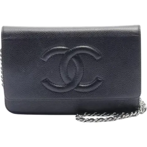 Pre-owned Shoulder Bags, female, , Size: ONE SIZE Pre-owned Leather chanel-bags - Chanel Vintage - Modalova