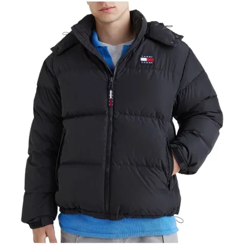 Down Jacket , male, Sizes: M - Tommy Hilfiger - Modalova