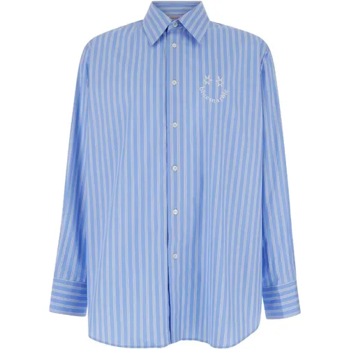 Smiley Stripe Shirt , male, Sizes: M - Bluemarble - Modalova