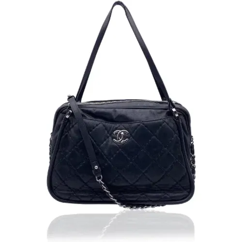 Pre-owned Leather chanel-bags , female, Sizes: ONE SIZE - Chanel Vintage - Modalova