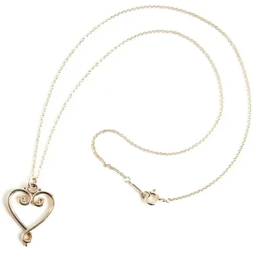 Pre-owned Jewellery, female, , Size: ONE SIZE Pre-owned Silver necklaces - Tiffany & Co. Pre-owned - Modalova