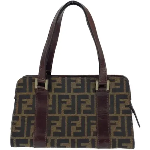 Pre-owned Handbags, female, , Size: ONE SIZE Pre-owned Canvas fendi-bags - Fendi Vintage - Modalova