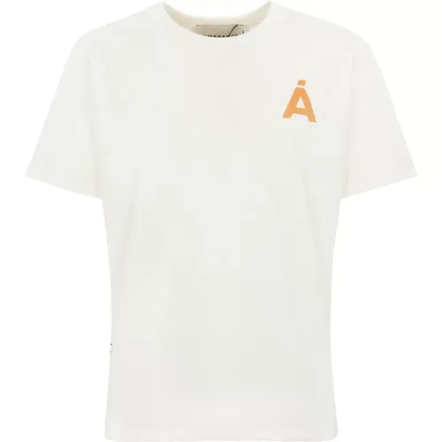 T-Shirts , male, Sizes: L, XL, S - Amaránto - Modalova