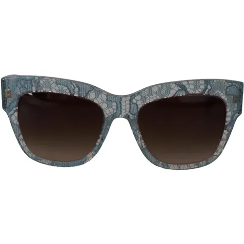 Lace Sunglasses , female, Sizes: ONE SIZE - Dolce & Gabbana - Modalova