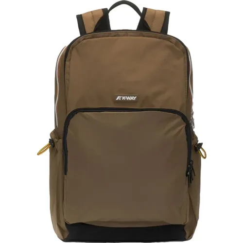 Stylish Backpack for Outdoor Adventures , unisex, Sizes: ONE SIZE - K-way - Modalova