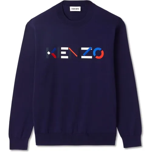 Embroidered Logo Sweater , male, Sizes: M - Kenzo - Modalova
